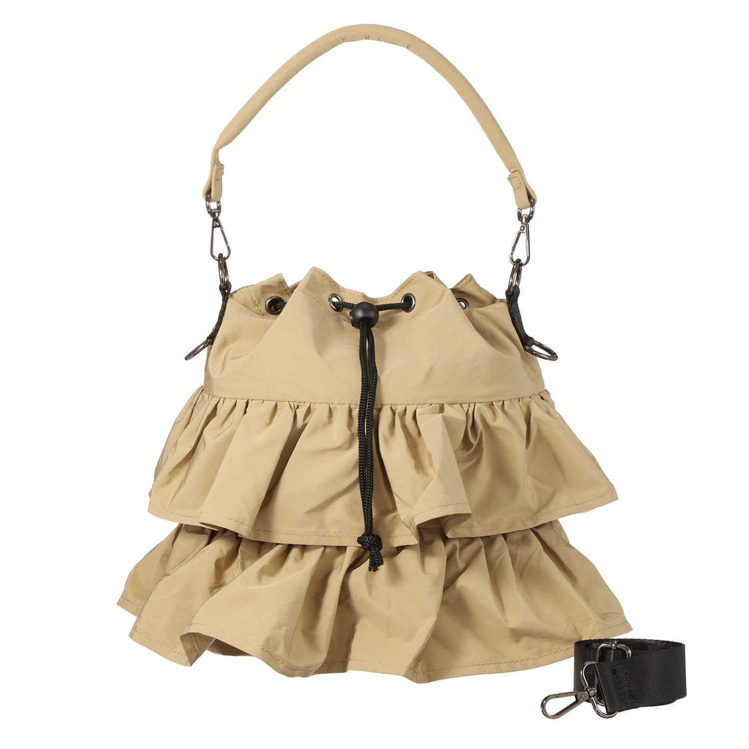 グッシオイタリー ミニフリル ２ウェイショルダーバッグ