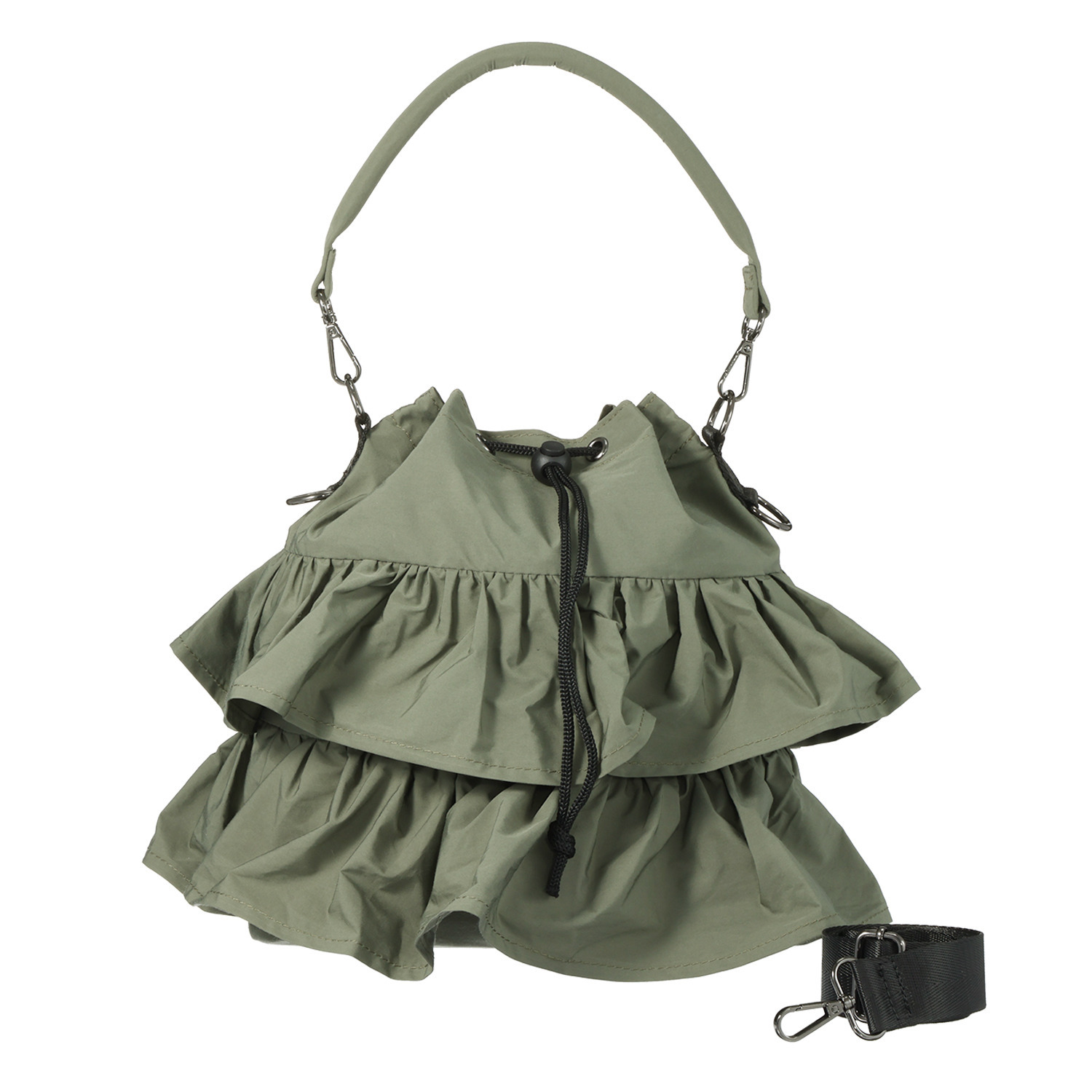 グッシオイタリー ミニフリル ２ウェイショルダーバッグ