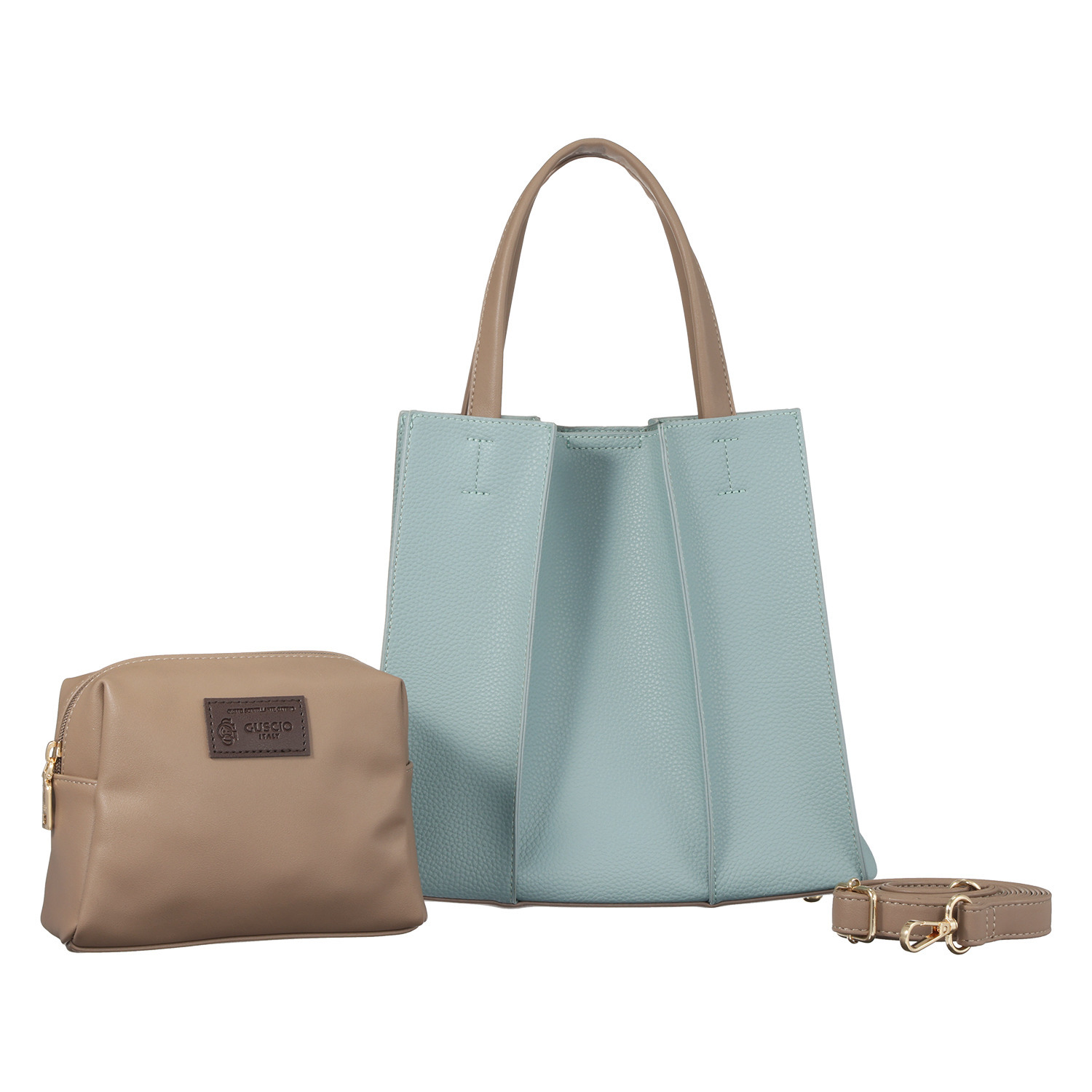 グッシオイタリー ２ウェイトートバッグ ＜ポーチ付＞