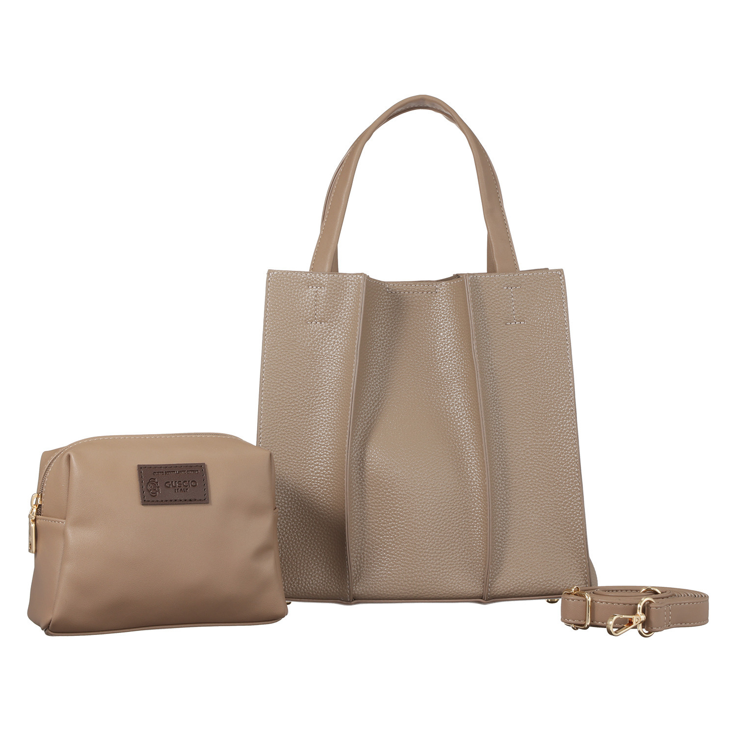 グッシオイタリー ２ウェイトートバッグ ＜ポーチ付＞