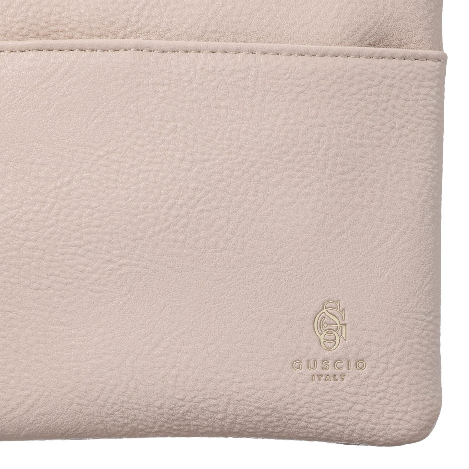 グッシオイタリー はっ水 こだわりのレザータッチ ６ポケット ３ウェイリュック ＜ショルダーバッグ付＞