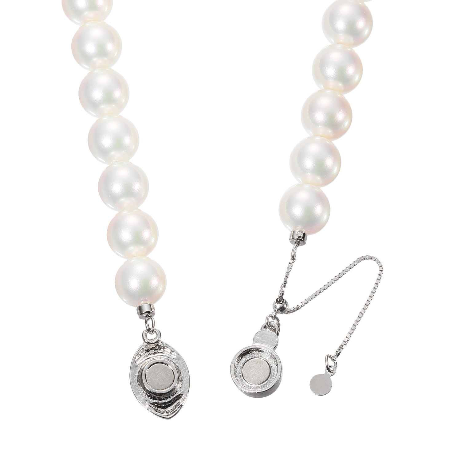 プレミアムパール 泉州の職人技 ９ｍｍＵＰ 貝パール プリンセスネックレス