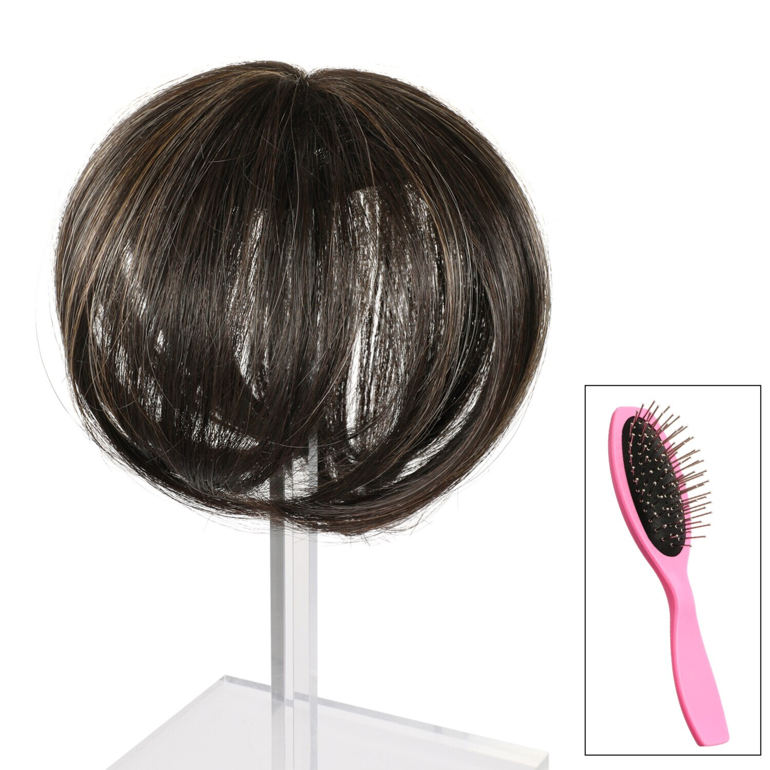 ＫＡＺＵＥウイッグ 自然にふんわり ちょっと盛り！ 伸縮素材で頭にフィット ＭＯＣＣＨＡ（モッチャ） ポイントウイッグ