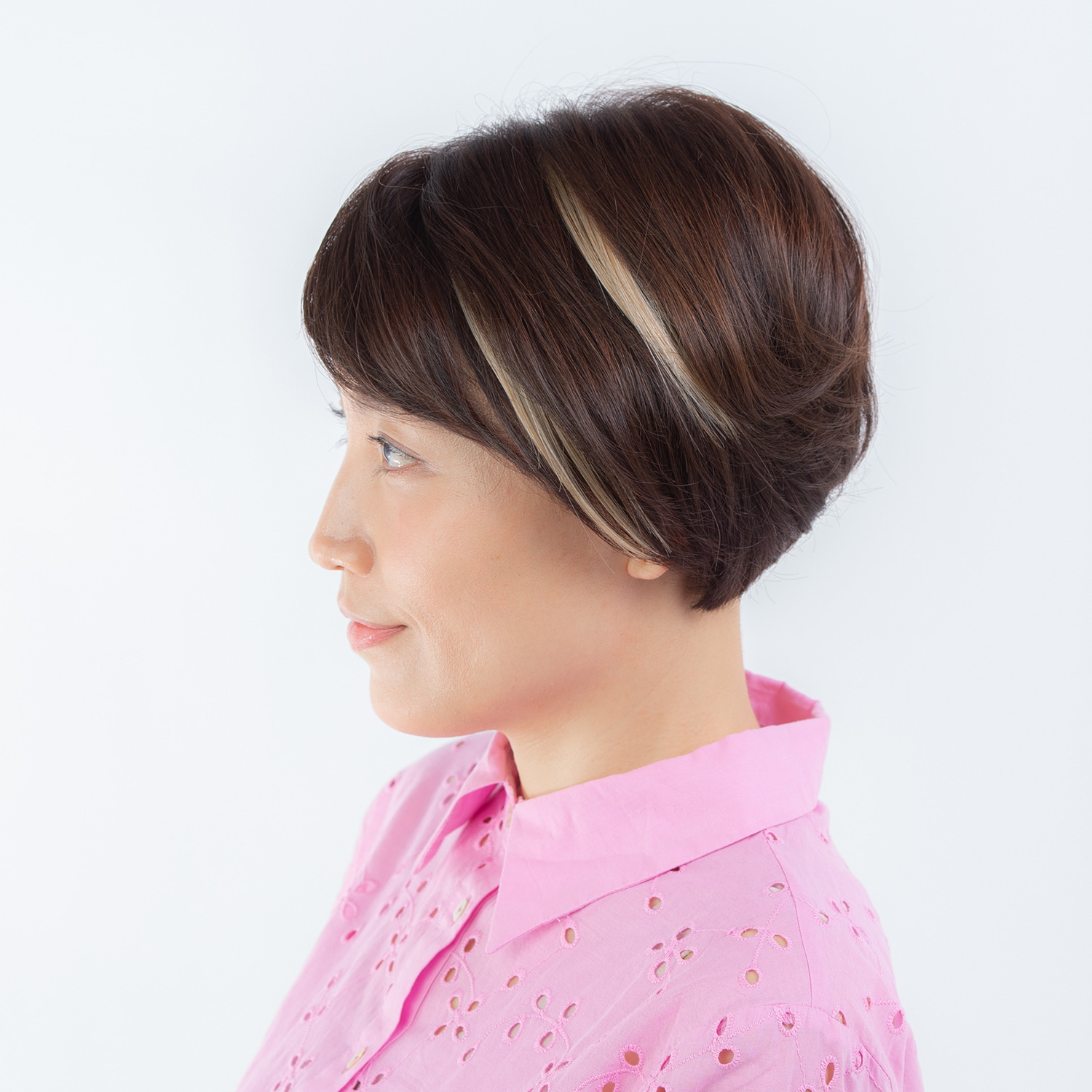 ＫＡＺＵＥウイッグ 上品で立体的に見える色＆ 自毛となじみやすい！ 大人の ショートカラーエクステ 同色２本セット