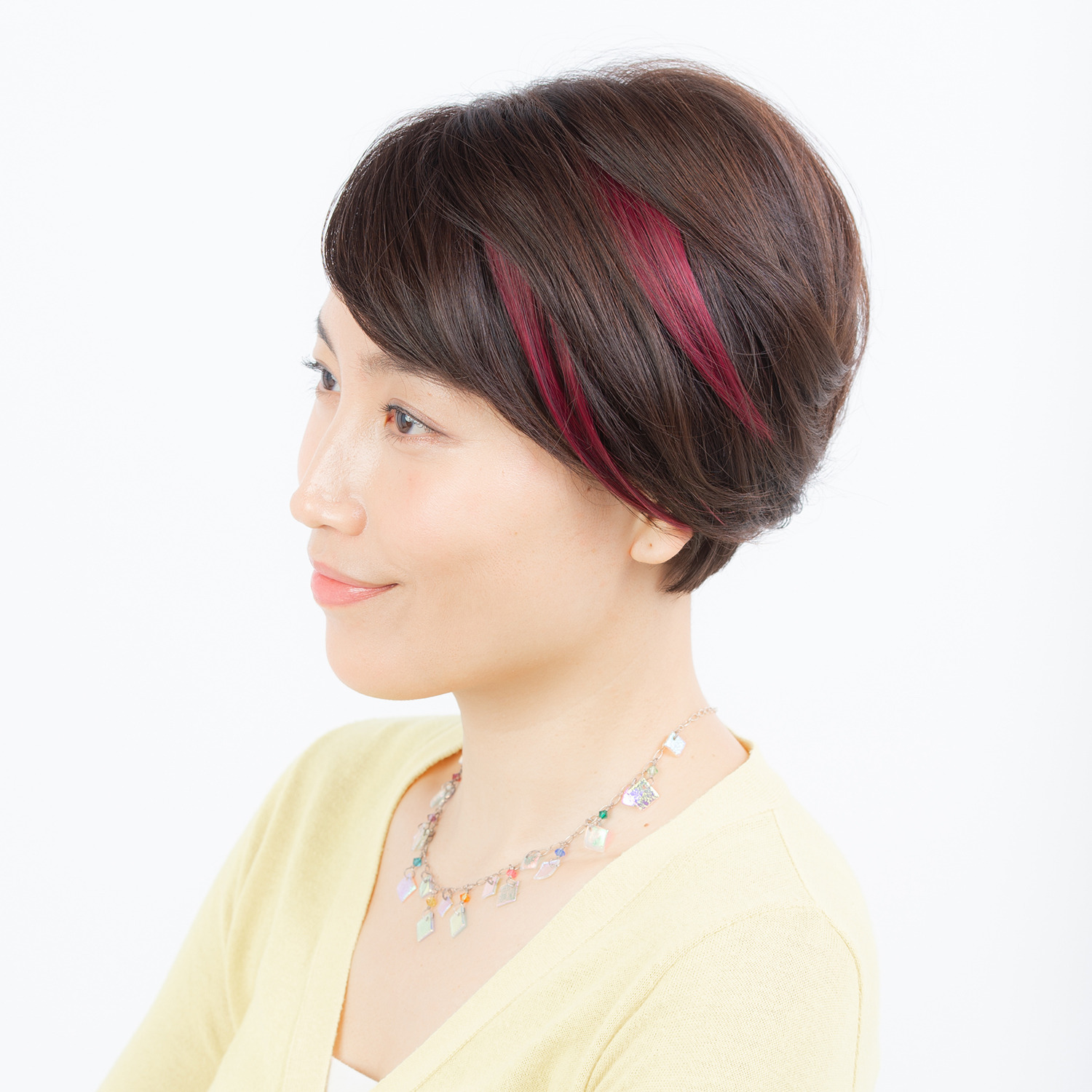 ＫＡＺＵＥウイッグ 上品で立体的に見える色＆ 自毛となじみやすい！ 大人の ショートカラーエクステ 同色２本セット