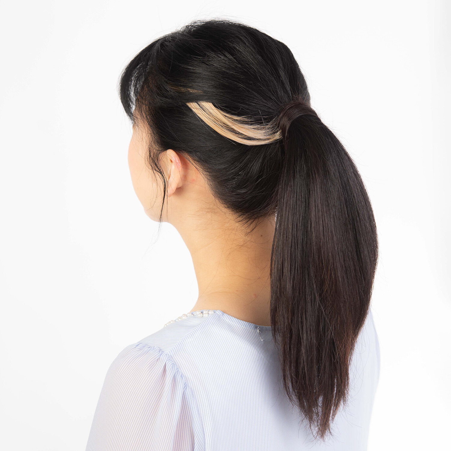 ＫＡＺＵＥウイッグ 上品で立体的に見える色＆ 自毛となじみやすい！ 大人の ショートカラーエクステ 同色２本セット