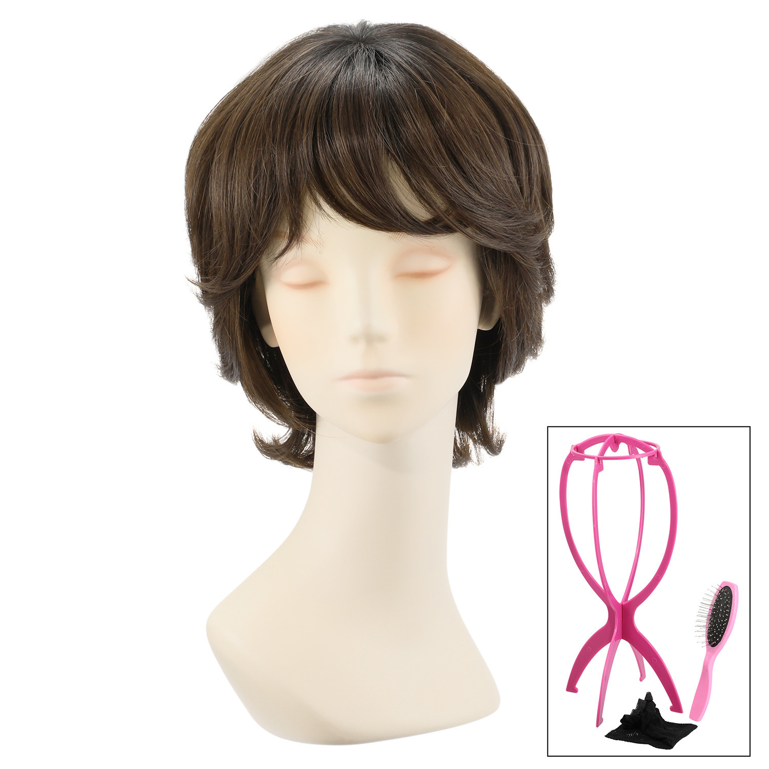 ＫＡＺＵＥウイッグ 手ぐしでふんわり ボリュームアップ！ ファッションウイッグ スタイリッシュショート