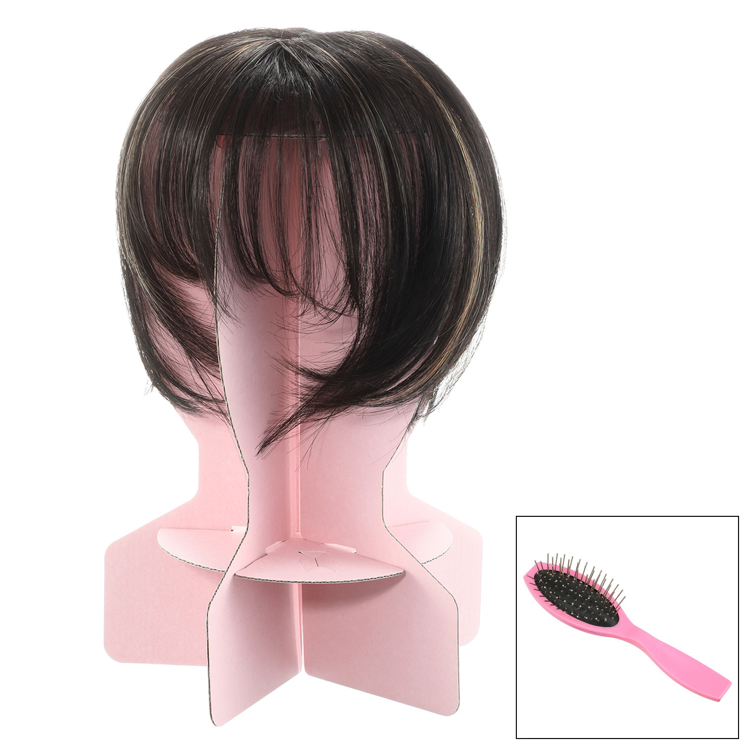 ＫＡＺＵＥウイッグ 手ぐしでふんわり ボリュームアップ！ 前髪付き分け目ウイッグ