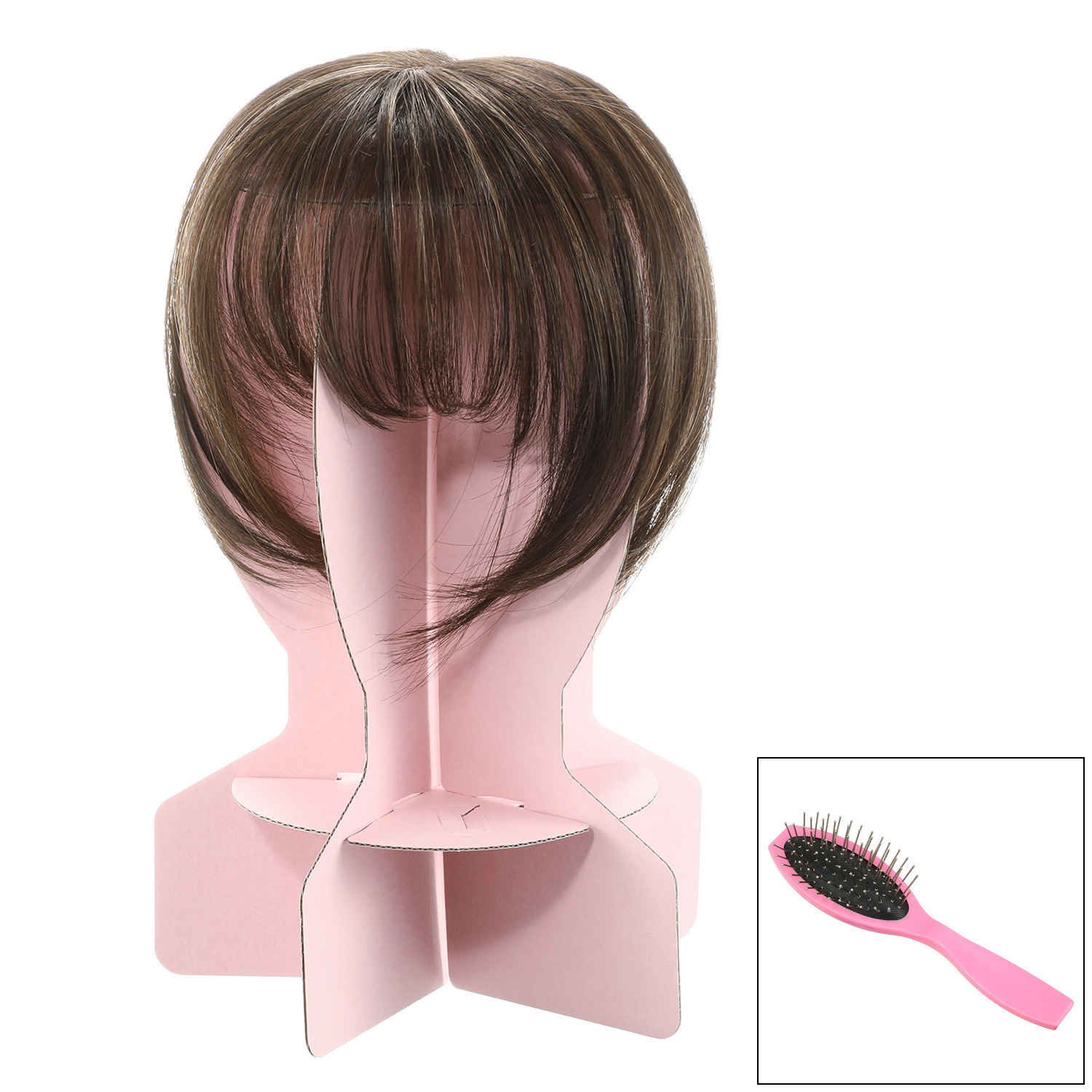 ＫＡＺＵＥウイッグ 手ぐしでふんわり ボリュームアップ！ 前髪付き分け目ウイッグ