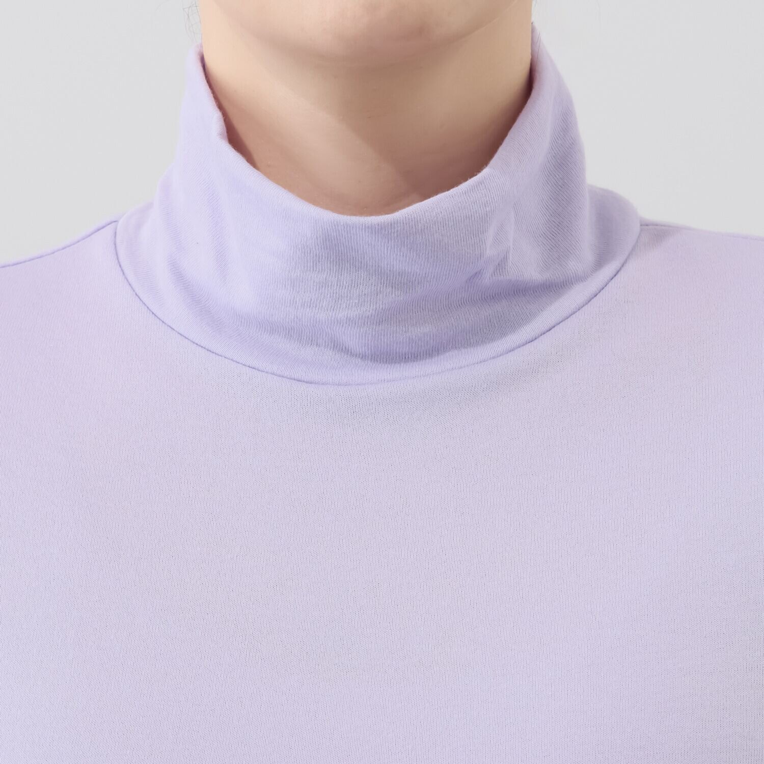 着まわし７デイズ 吸水速乾　紀州パイル ハイネック六分袖 プルオーバー２枚セット 