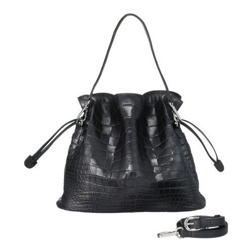 アルムコ　ソフトマットクロコダイル　２ウェイショルダーバッグ