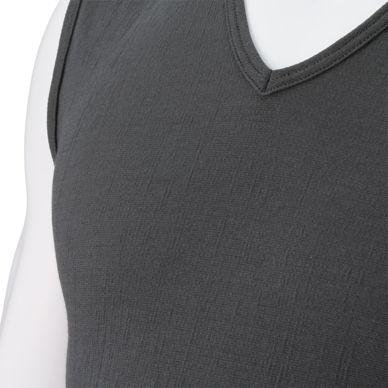 オトコの涼活 綿混ニット楊柳 スリーブレスシャツ 同色２枚セット ＜メンズ＞