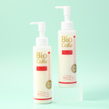 ビオコラ 生コラーゲン配合！ （非加熱２５度以下） メイク汚れをオフしながら お肌に潤いを与える ミルキーセラム クレンジング ２本セット