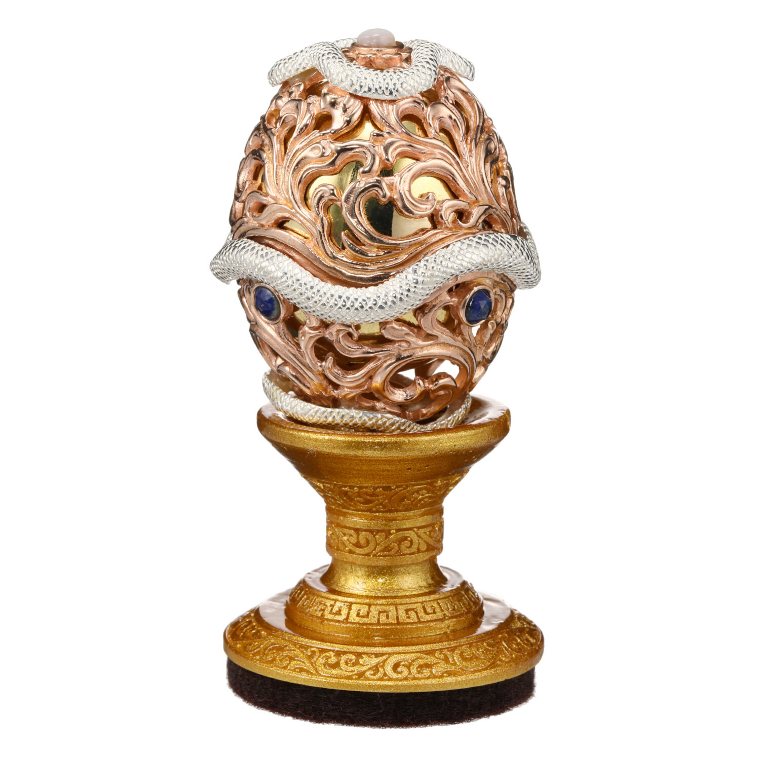 ガムランボール ホームガムランボール 莫大な金財の象徴 ＜白蛇の夢＞ 〜財福・満願成就・ 　家運・安息〜