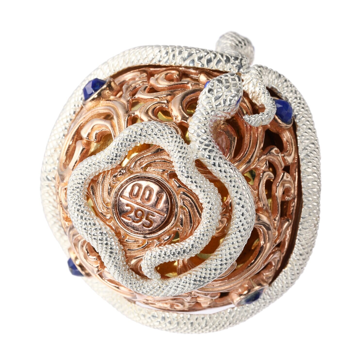 ガムランボール ホームガムランボール 莫大な金財の象徴 ＜白蛇の夢＞ 〜財福・満願成就・ 　家運・安息〜