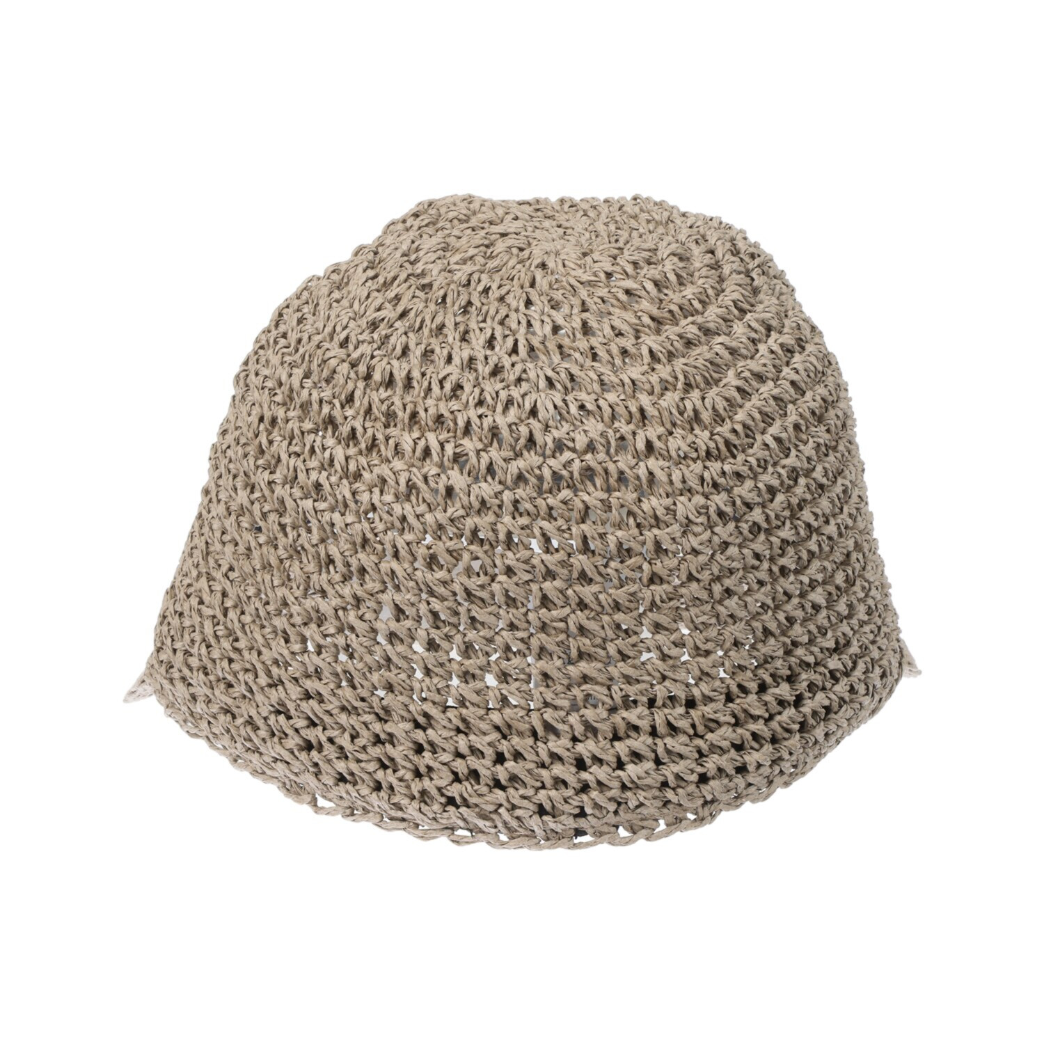 ジョナータ ＵＶカット 手編み＆ブレードブリム バイザーキャップ