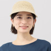 ジョナータ ＵＶカット 手編み＆ブレードブリム バイザーキャップ