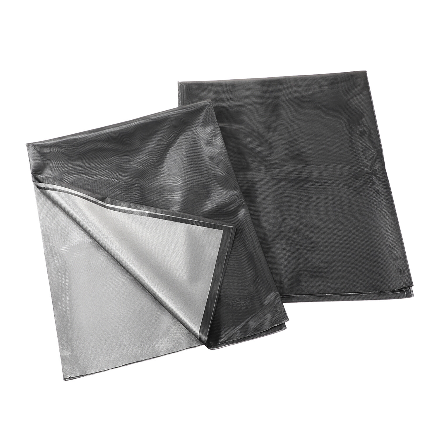 遮熱で省エネ対策！ 紫外線＆視線もカット 取付簡単、夏を涼しく！ ＭＡＳＡクーリアス ２枚組 掃き出し窓用 ＜９８×２３０ｃｍ＞