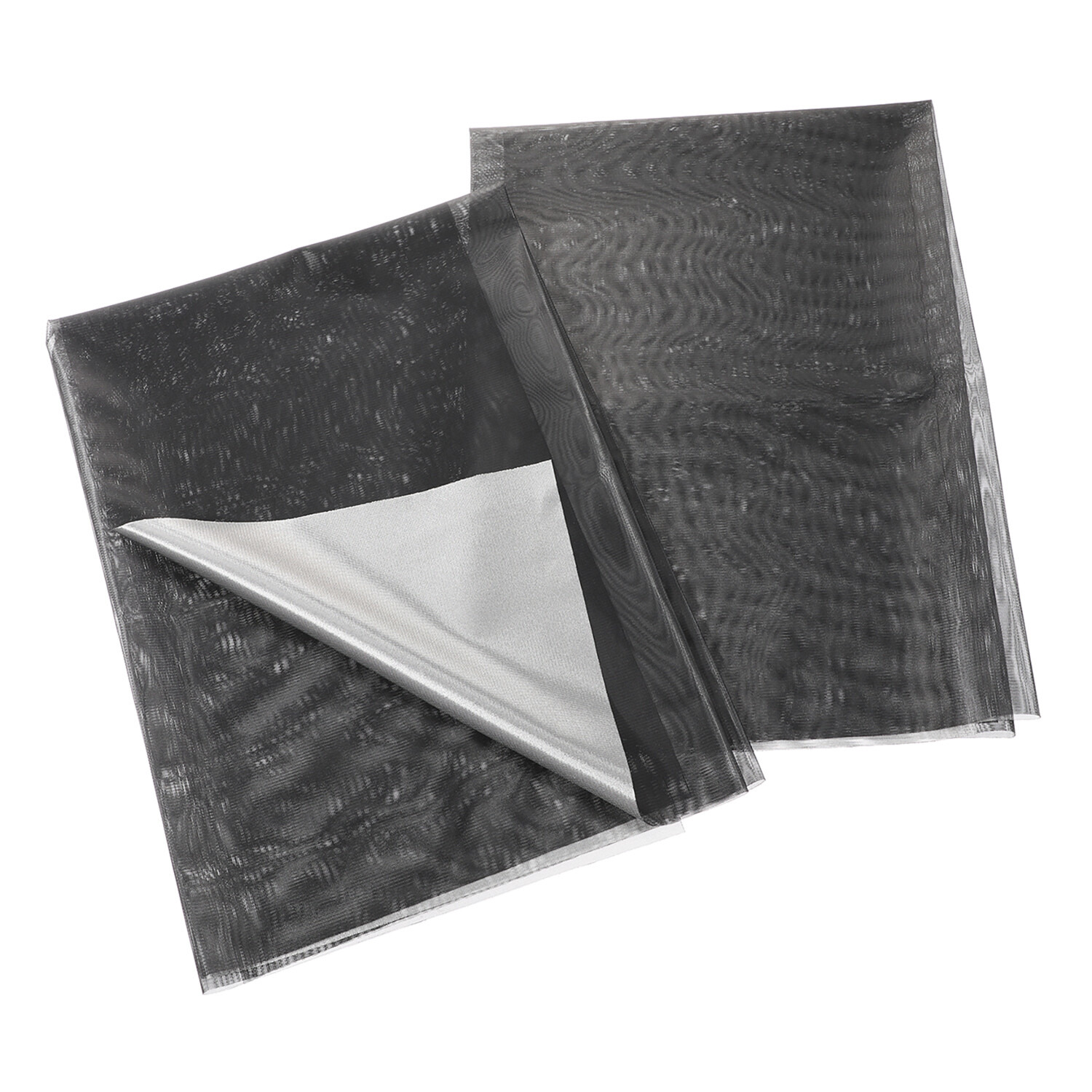 遮熱で省エネ対策！ 紫外線＆視線もカット 取付簡単、夏を涼しく！ ＭＡＳＡクーリアス ２枚組 腰高窓用 ＜９８×１００ｃｍ＞