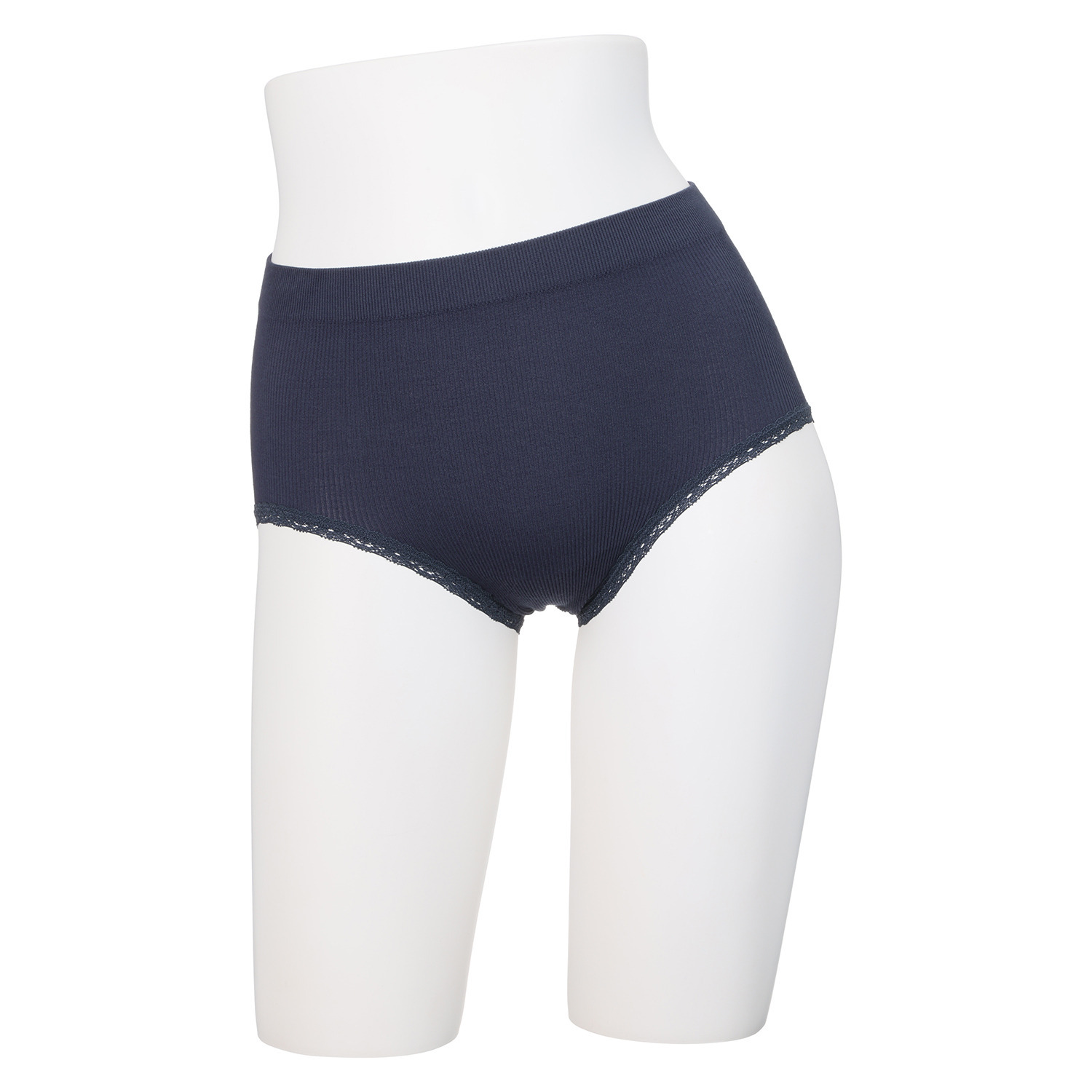 美人工房 抗菌防臭 なめらかモダール混 リブショーツ４枚セット