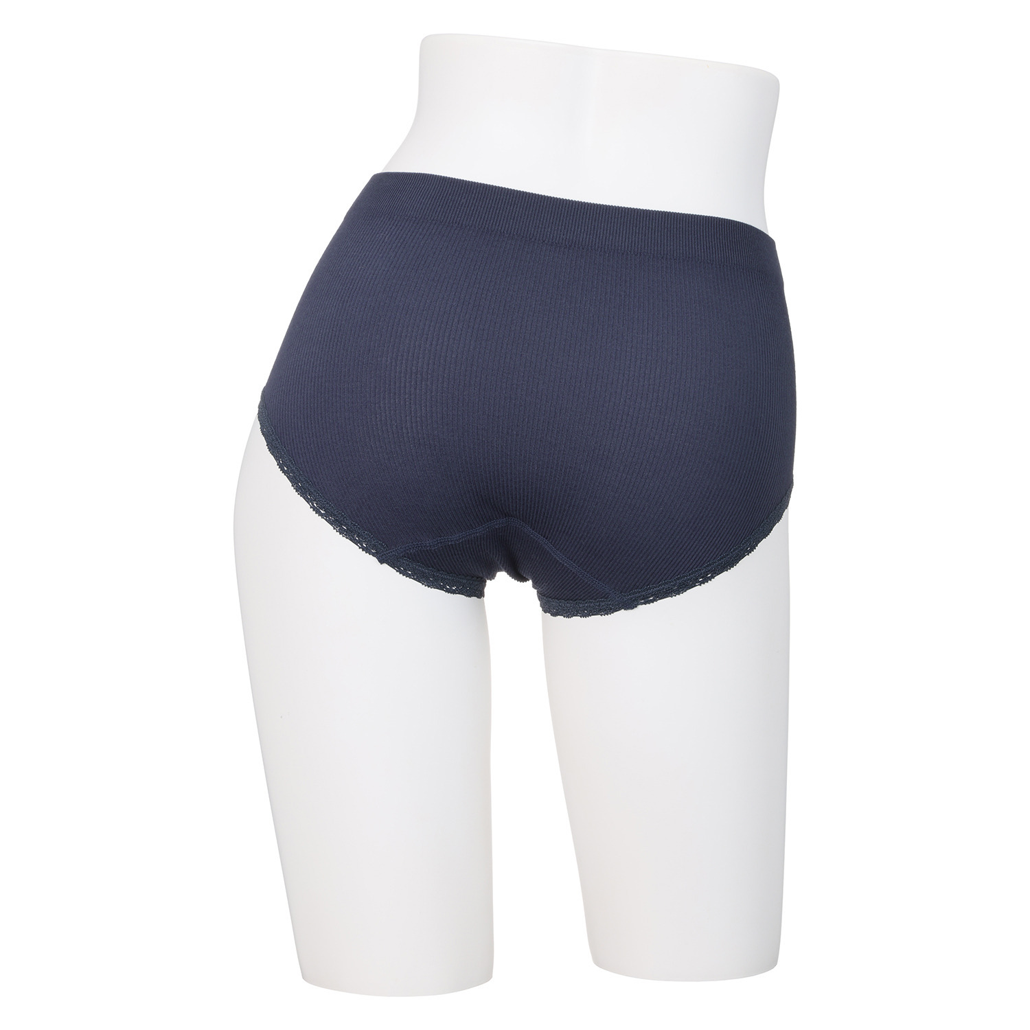美人工房 抗菌防臭 なめらかモダール混 リブショーツ４枚セット