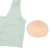 美人工房 抗菌防臭 なめらかモダール混 カップ付リブハーフトップ ２枚セット