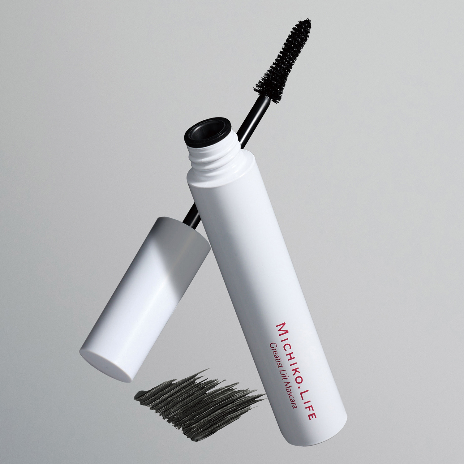 ミチコドットライフ オリジナル形状ブラシで カール＆ロング目元演出 グレイティスト リフトマスカラ ２本セット 