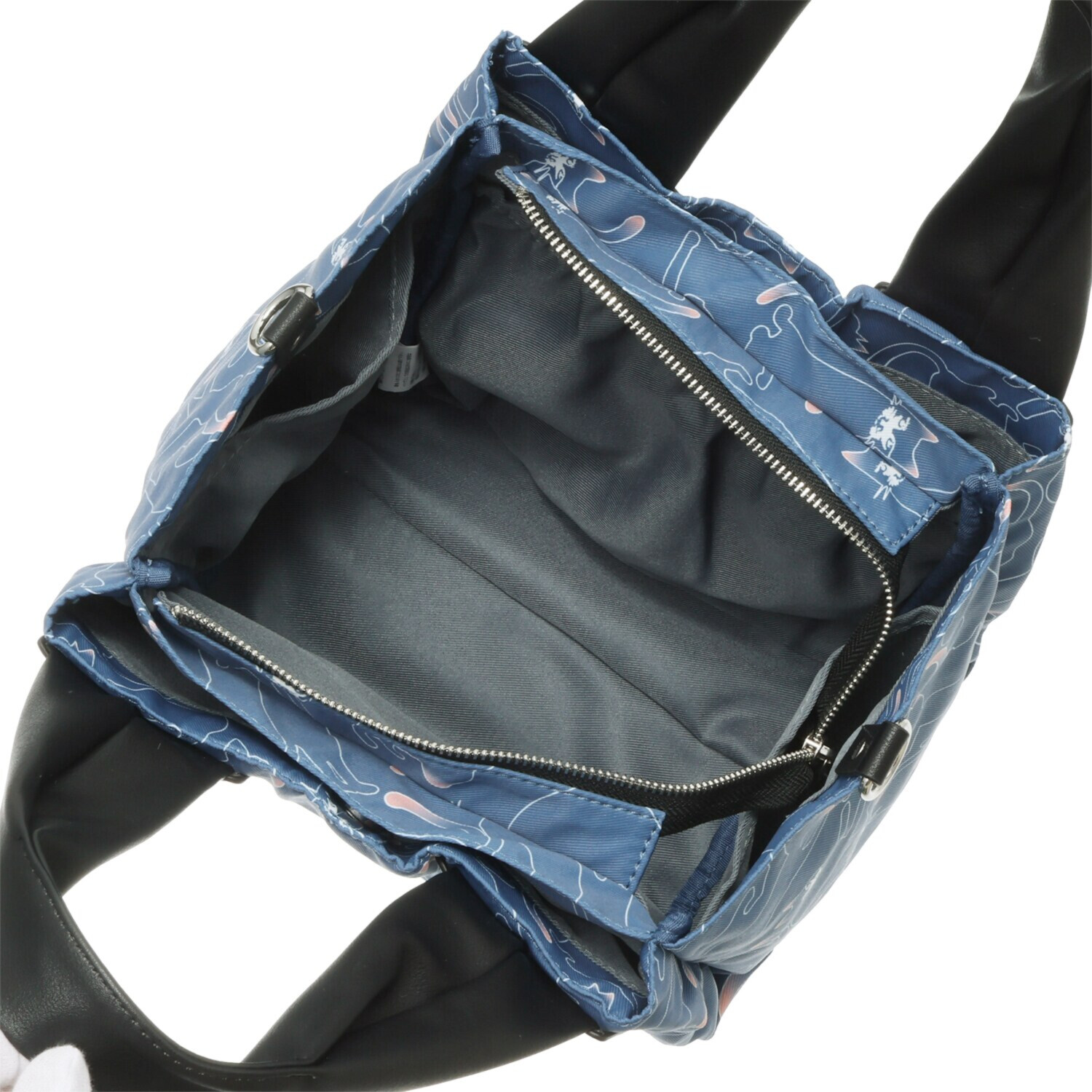 ビースター はっ水 １０ポケット ２ウェイミニトートバッグ ＜スマホポーチ付＞