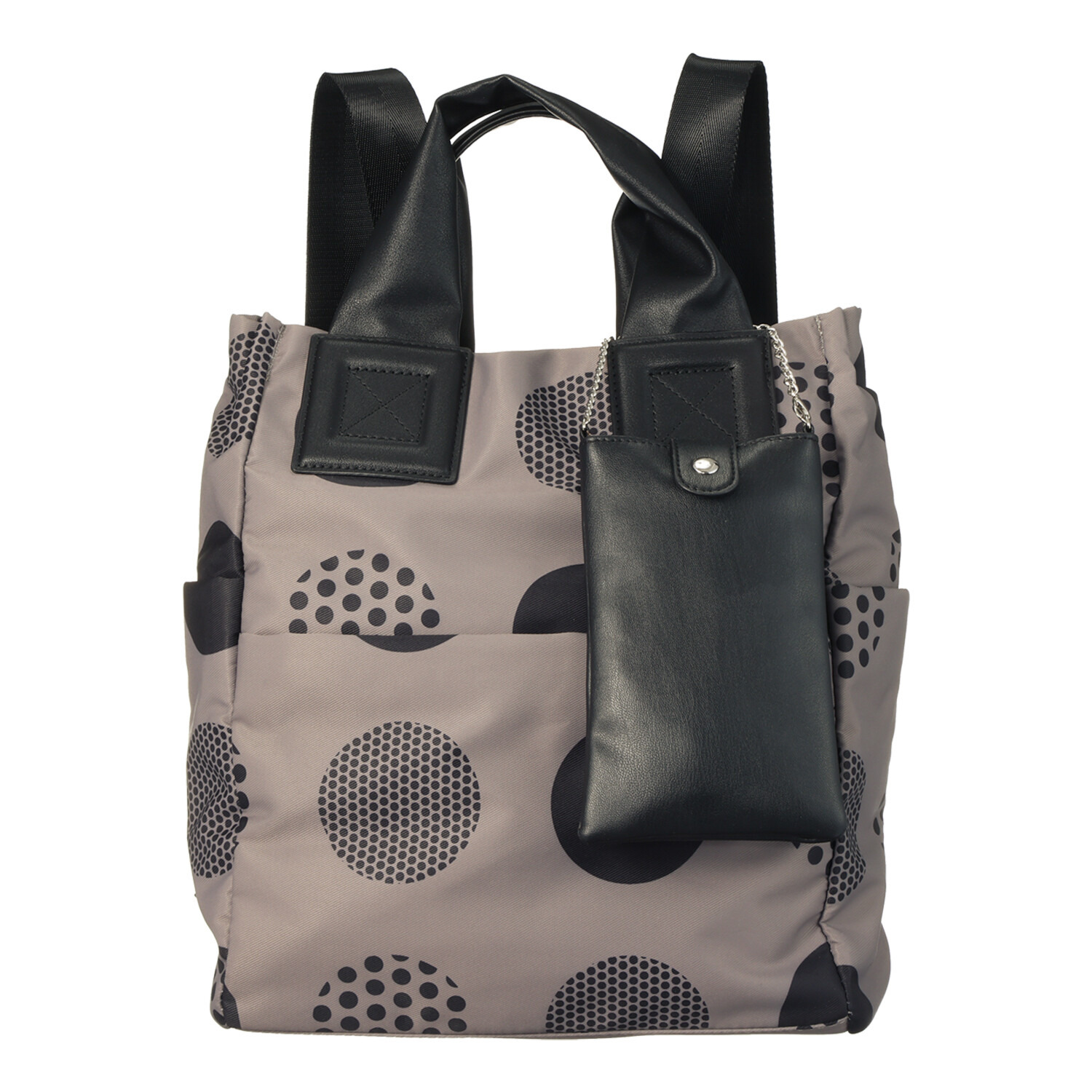 ビースター はっ水 ７ポケット トートリュック ＜スマホポーチ付＞