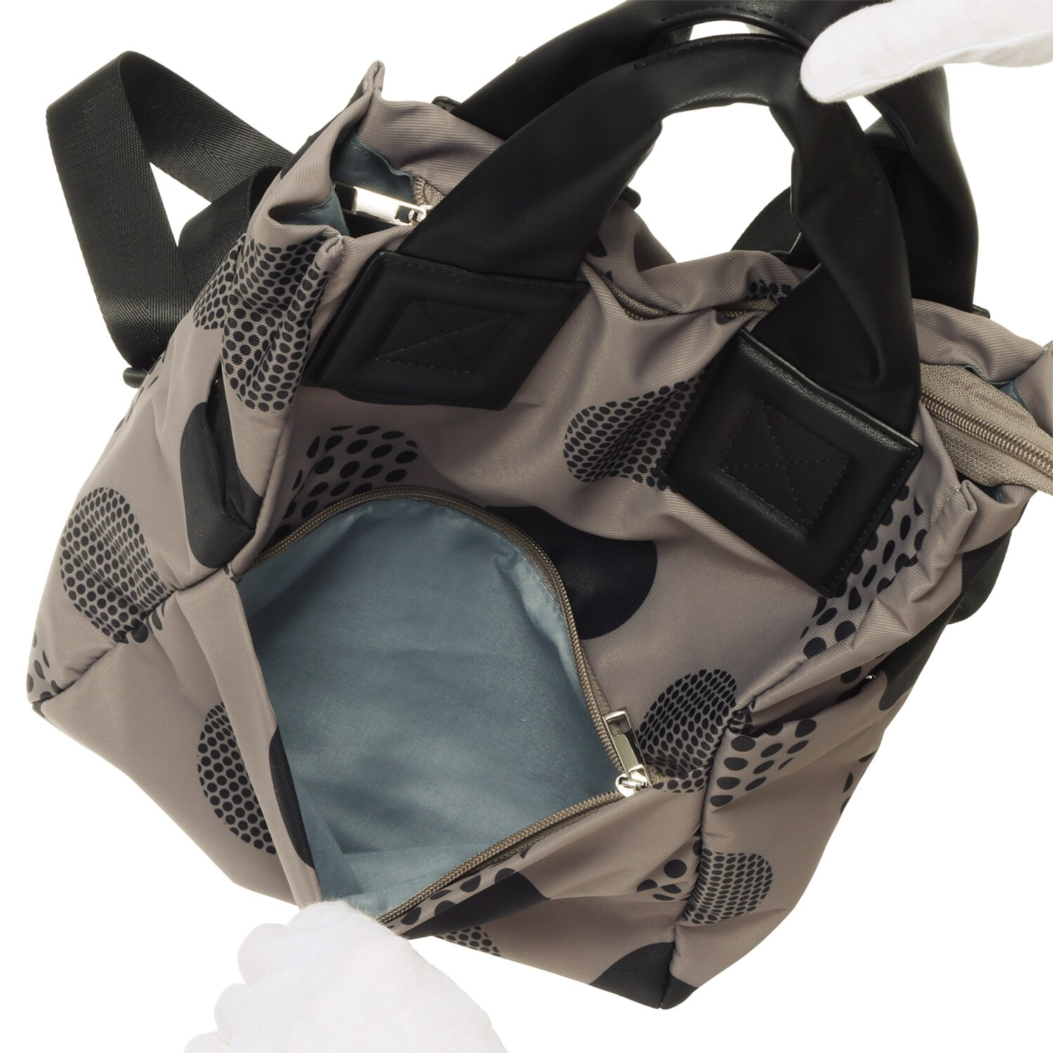 ビースター はっ水 ７ポケット トートリュック ＜スマホポーチ付＞