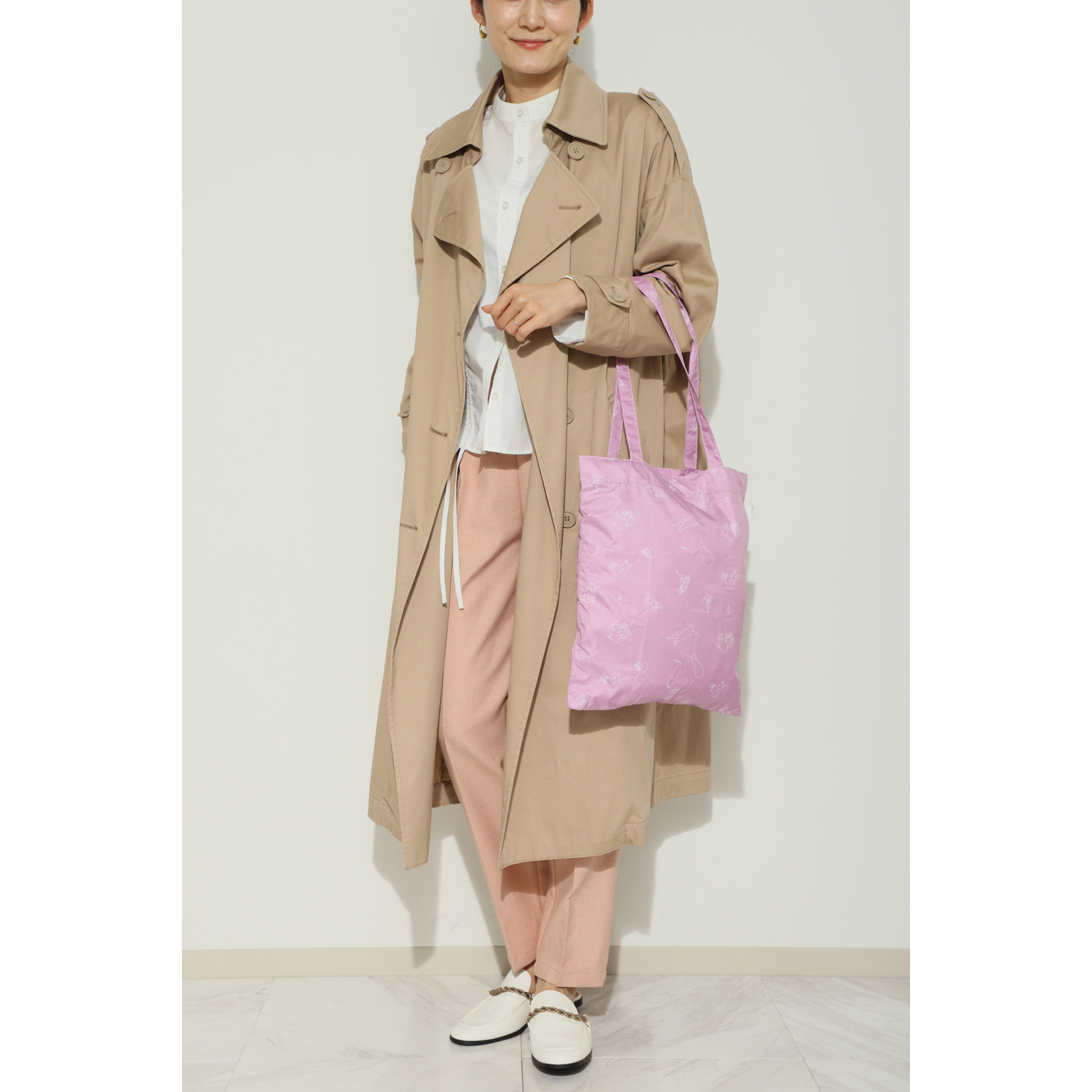 ルートート 猫ちゃんとお出かけ！ ネコチャームケース＆ サブトートバッグ