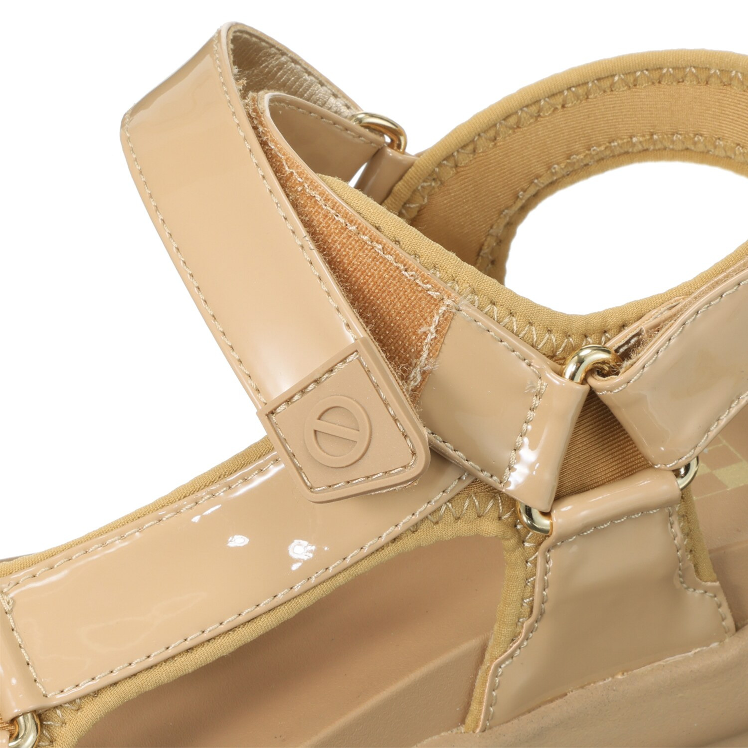 ノーネーム 厚底サンダル “コンクリート”