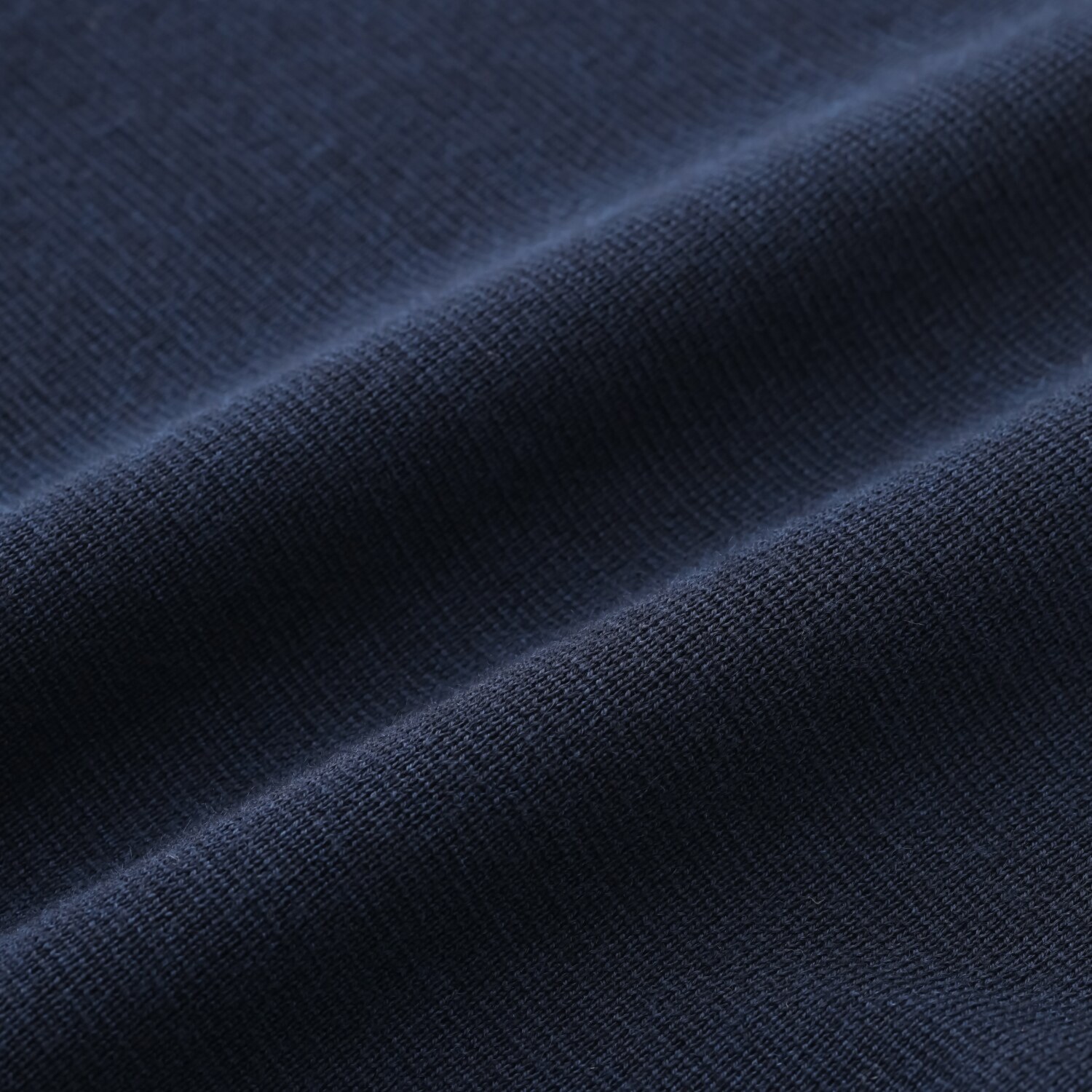 アズイズ　ビーマイセルフ バイ　ネイチャーズ ウールシルク ミラノリブ 襟付ワンピース