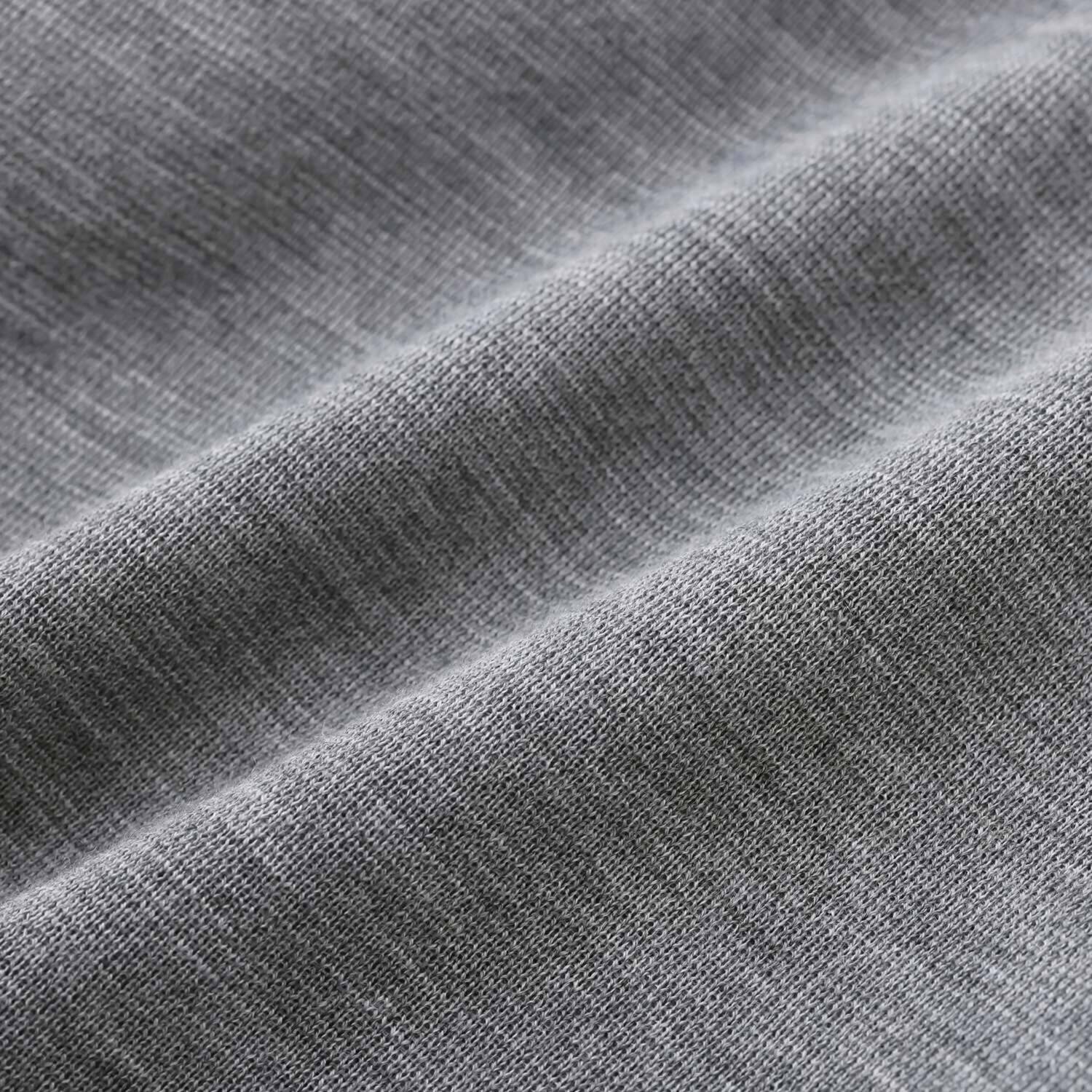 アズイズ　ビーマイセルフ バイ　ネイチャーズ ウールシルク ミラノリブ 襟付ワンピース