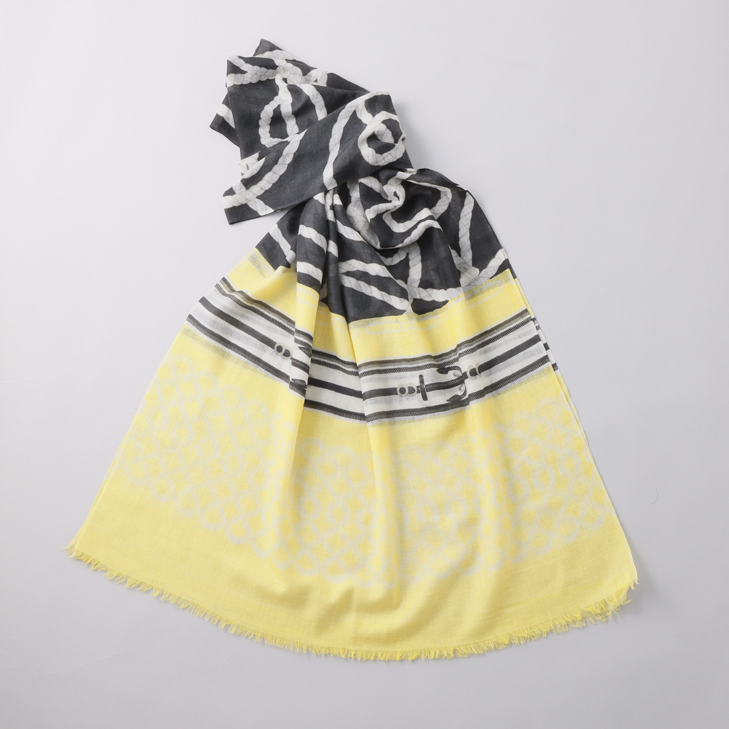 ティエドゥール さらさら＆なめらか カシミヤリネン 梳毛ストール