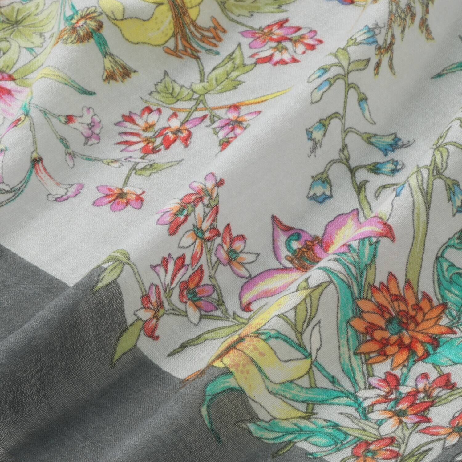 ティエドゥール さらさら＆なめらか カシミヤリネン 梳毛ストール