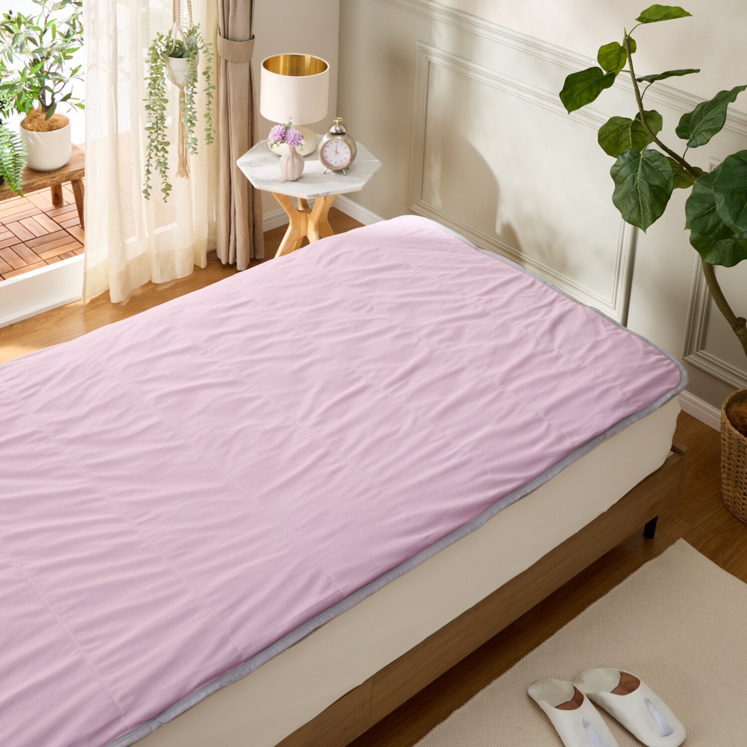 ｎｉｓｈｉｋａｗａ　西川 １枚４役！ 春夏秋冬つかえる ４シーズン敷きパッド ＜シングル＞