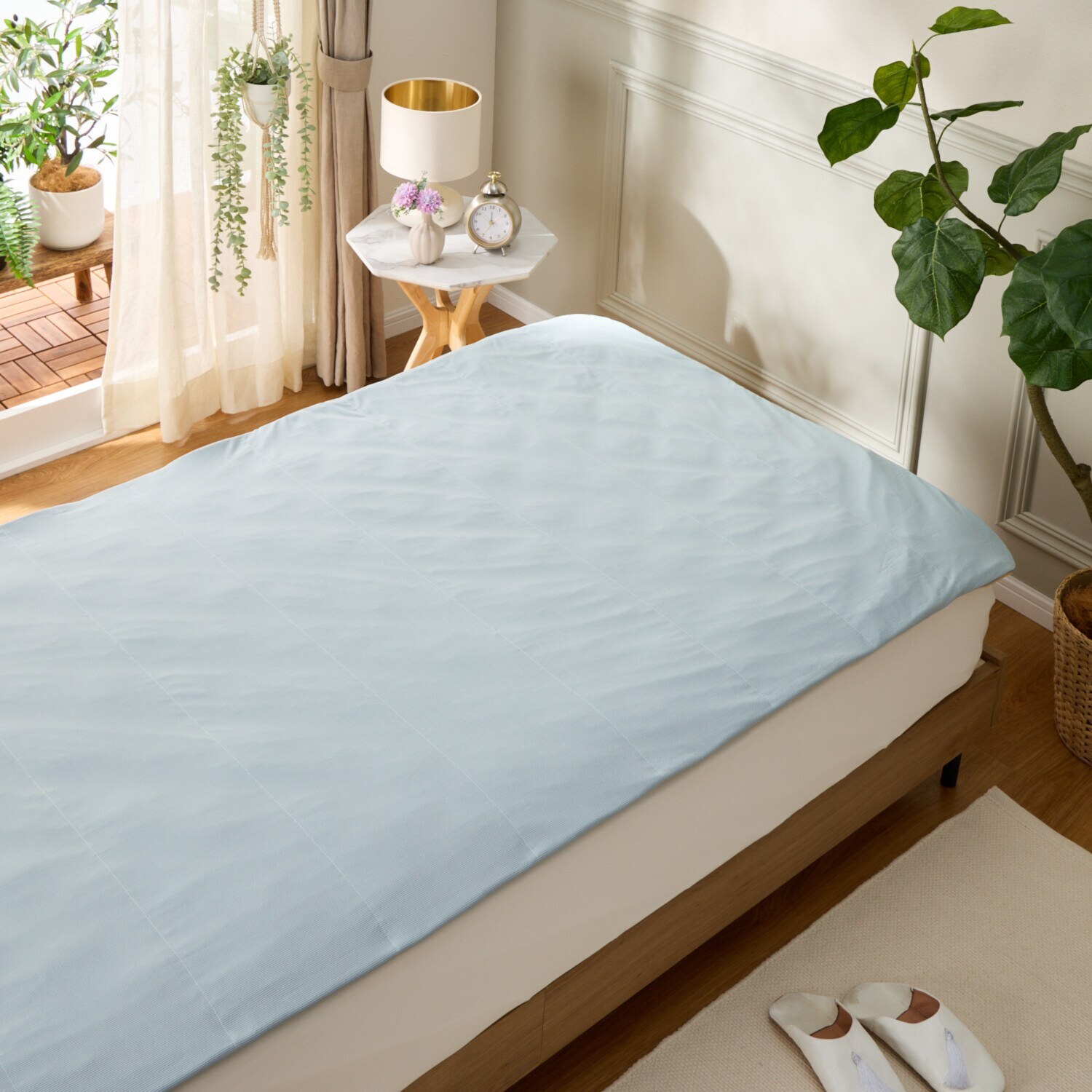 ｎｉｓｈｉｋａｗａ　西川 １枚４役！ 春夏秋冬つかえる ４シーズン敷きパッド ＜シングル＞