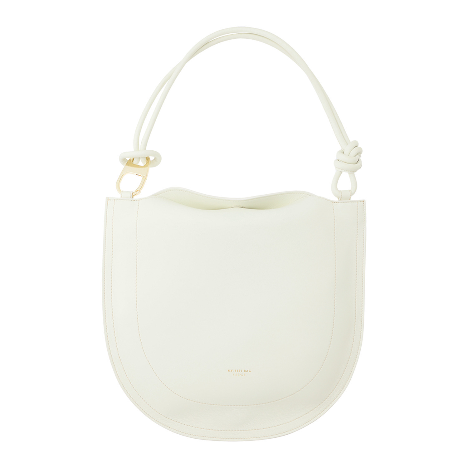 マイベストバッグ イタリア製 サークル型 セミショルダーバッグ