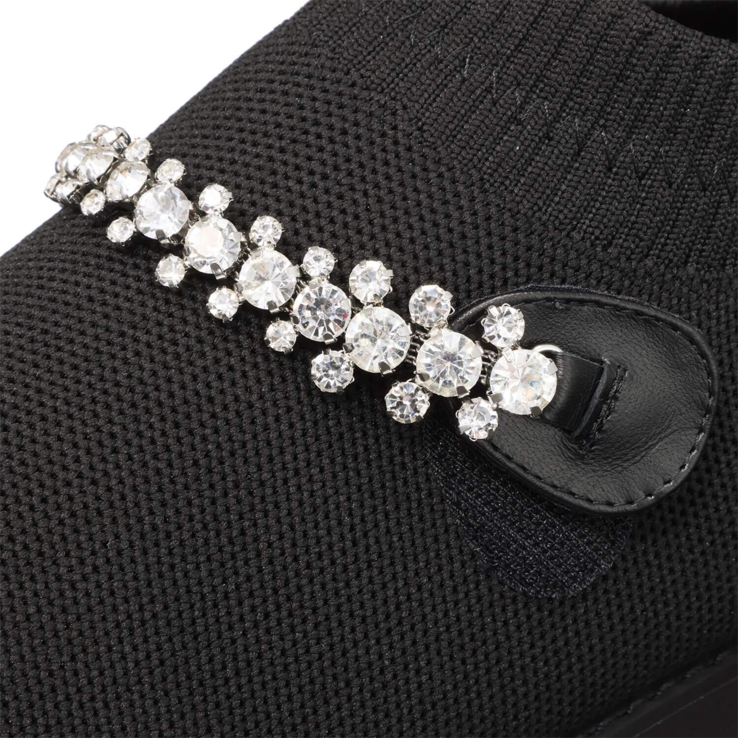 オセアニカ ＜日本製＞ ビジュウモティーフ ニットスリッポン