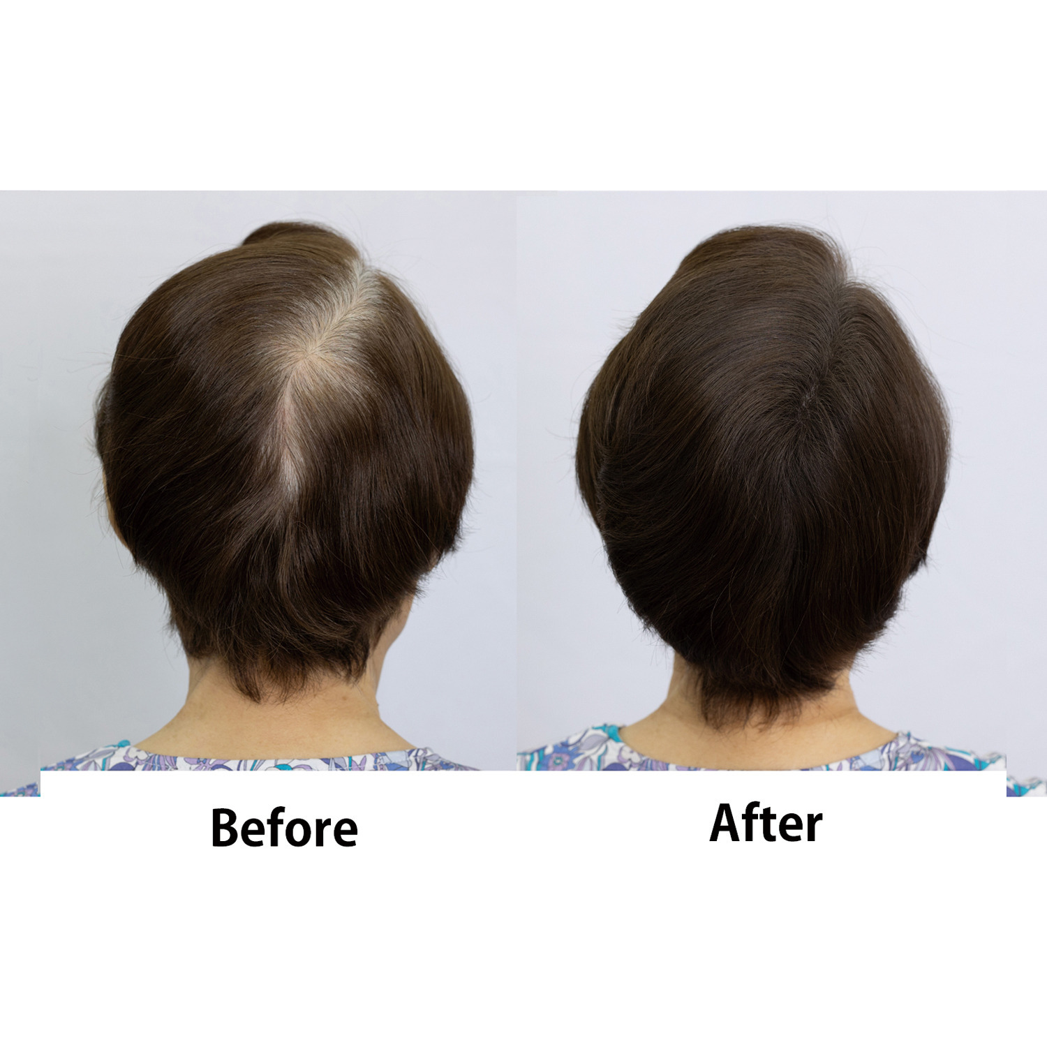 ララチュー メイク効果で白髪と薄毛を 簡単瞬時にカバー ヘアファンデーション プレミアムＥＸ ＜ダークブラウン＞ ２個分特別セット