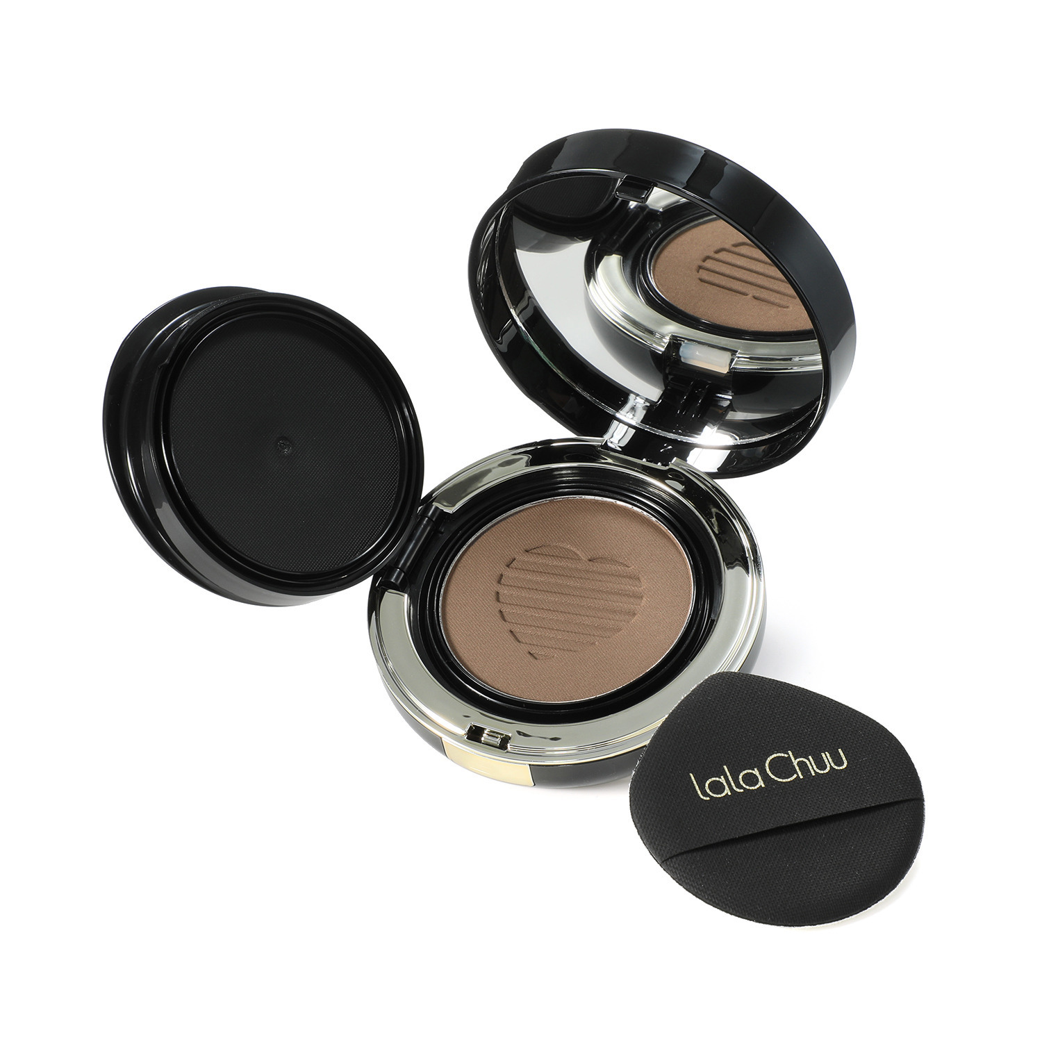 ララチュー メイク効果で白髪と薄毛を 簡単瞬時にカバー ヘアファンデーション プレミアムＥＸ ＜ライトブラウン＞ ２個分特別セット