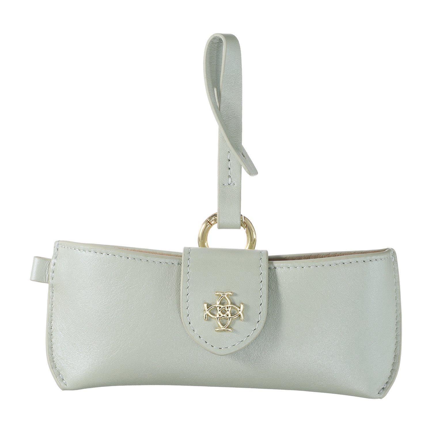 カワカラ マルチアレンジ チャーム型 レザーメガネケース