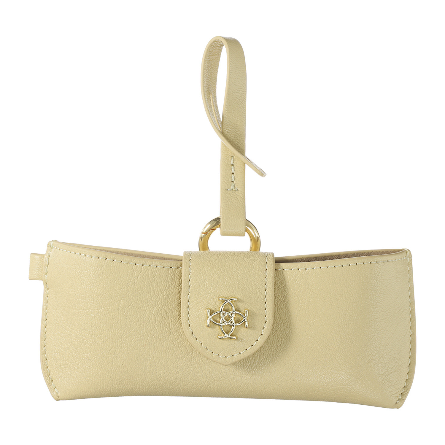 カワカラ マルチアレンジ チャーム型 レザーメガネケース