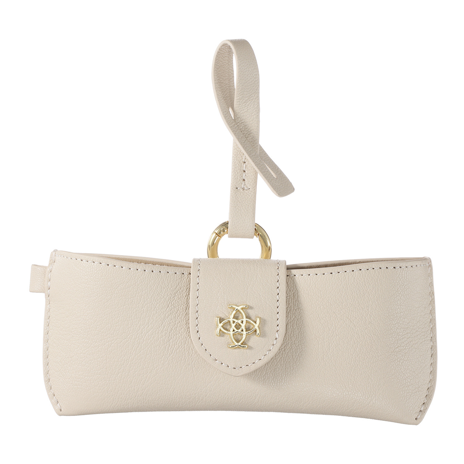 カワカラ マルチアレンジ チャーム型 レザーメガネケース