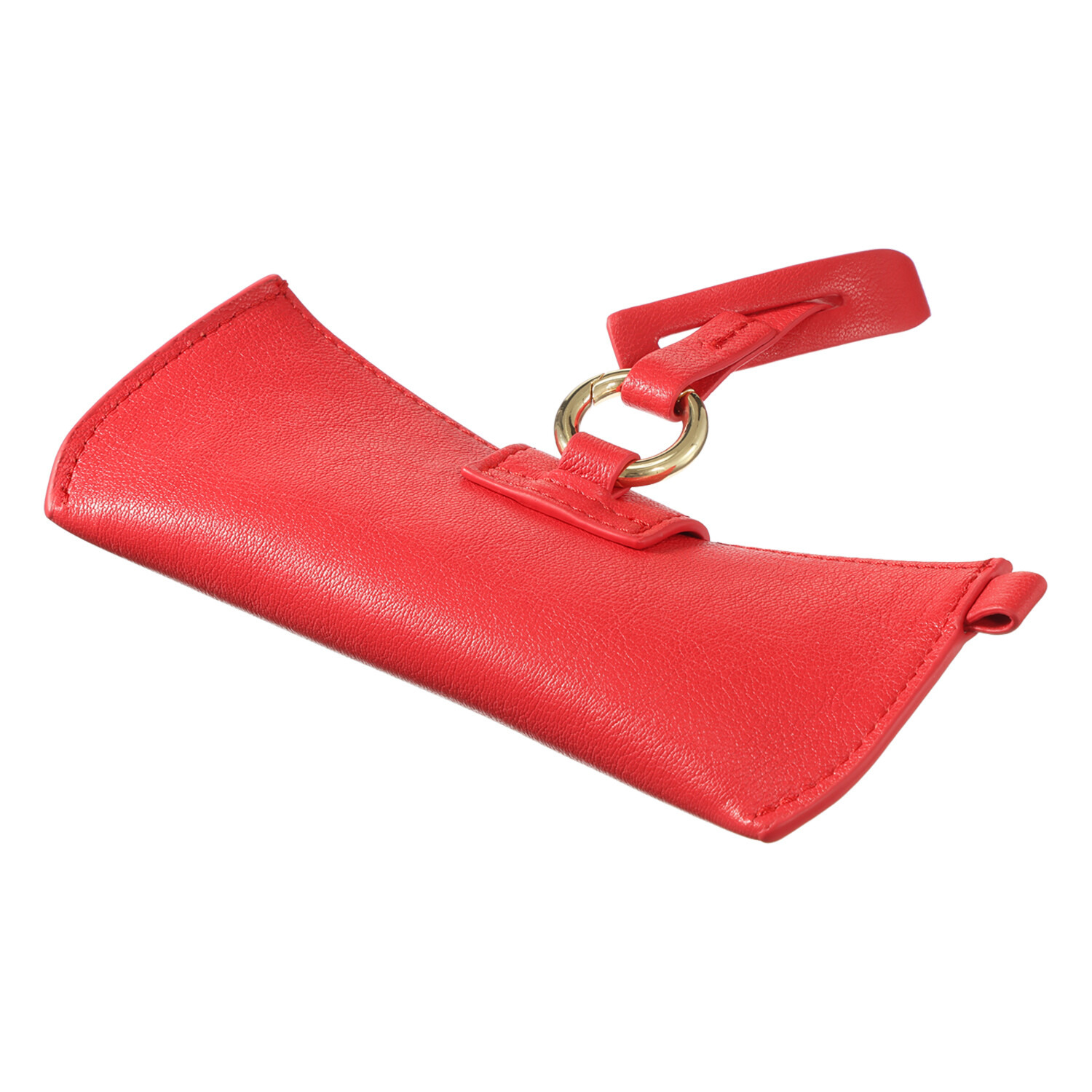 カワカラ マルチアレンジ チャーム型 レザーメガネケース