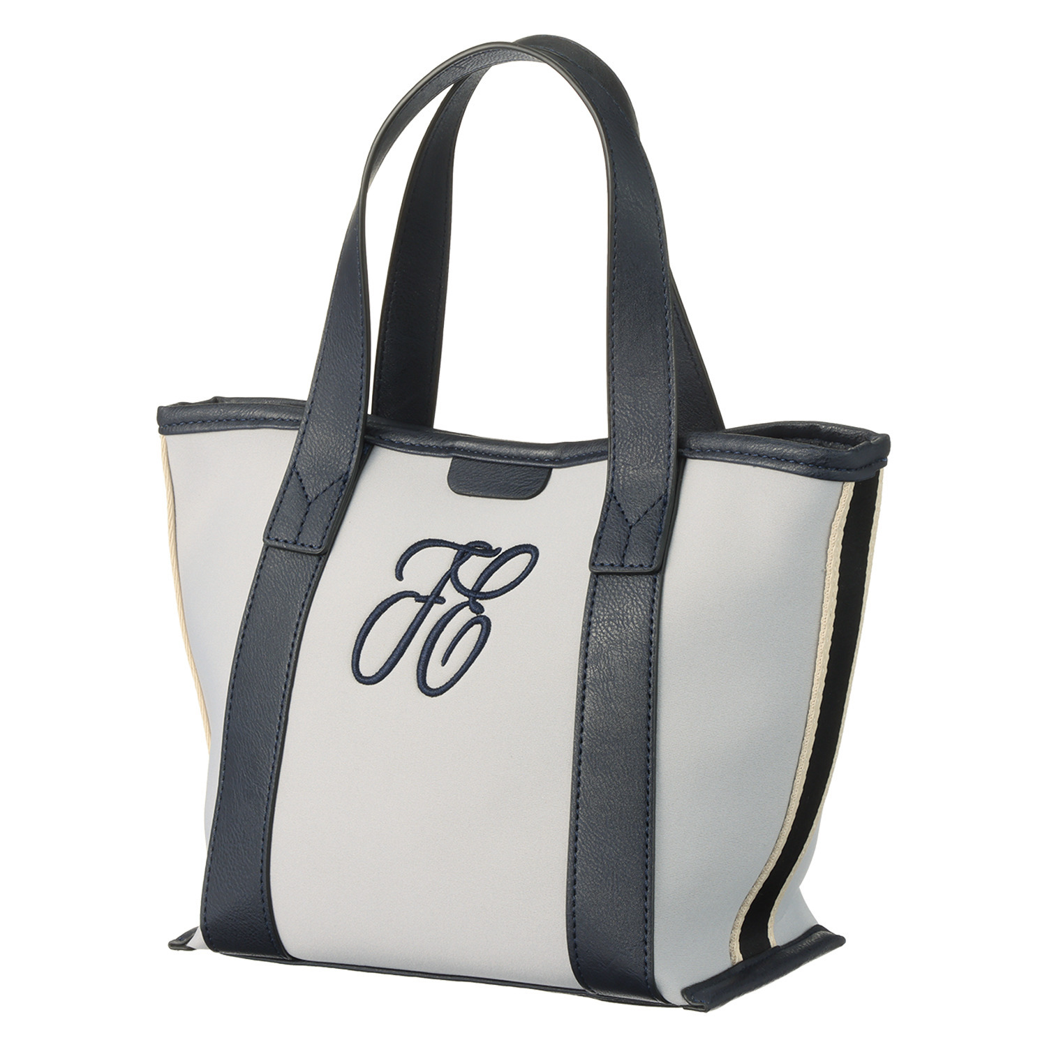 ラルジュ ロゴアクセント トートバッグ