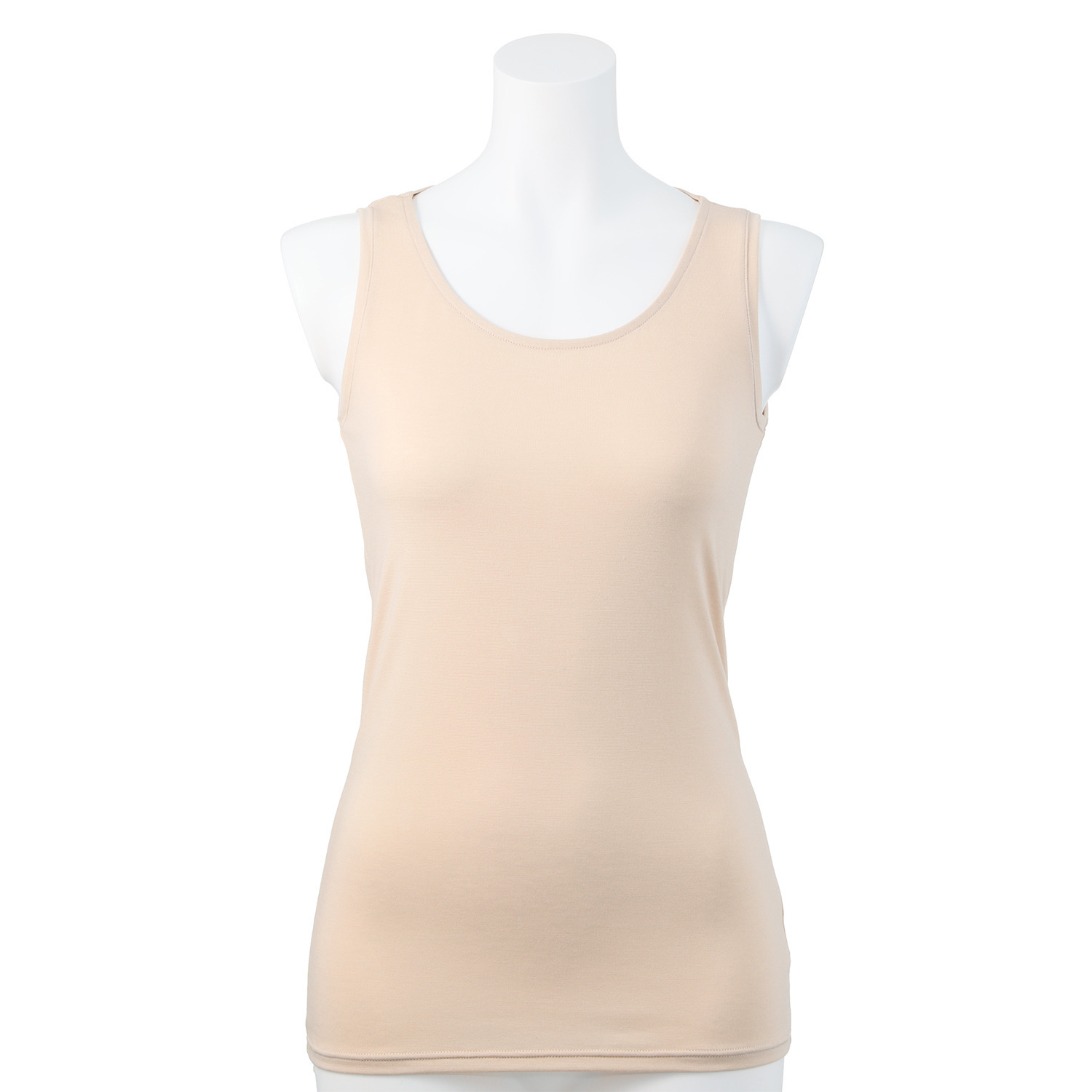 きれいバリア ヨゴレ対策　襟高デザイン タンクトップ＆ フレンチスリーブインナー 計４枚セット