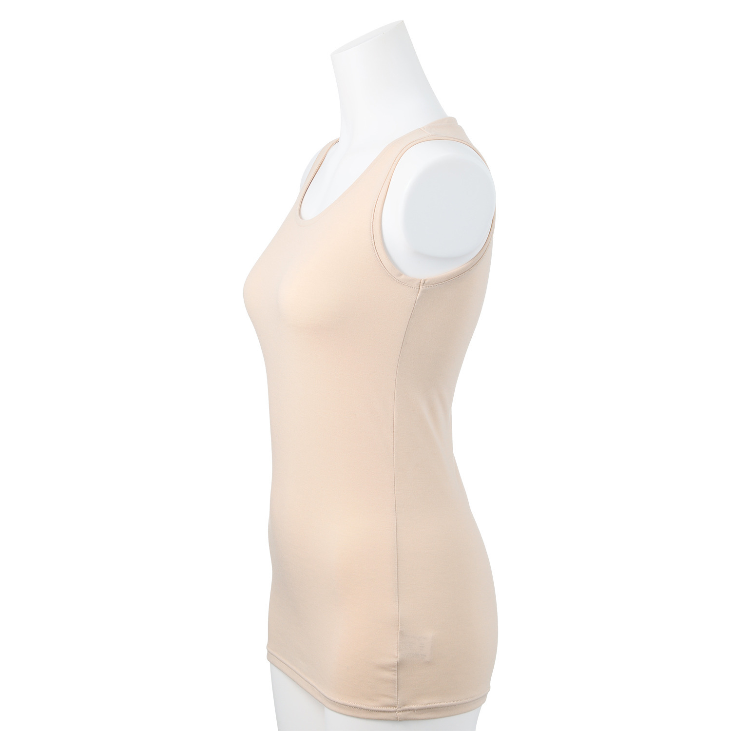 きれいバリア ヨゴレ対策　襟高デザイン タンクトップ＆ フレンチスリーブインナー 計４枚セット