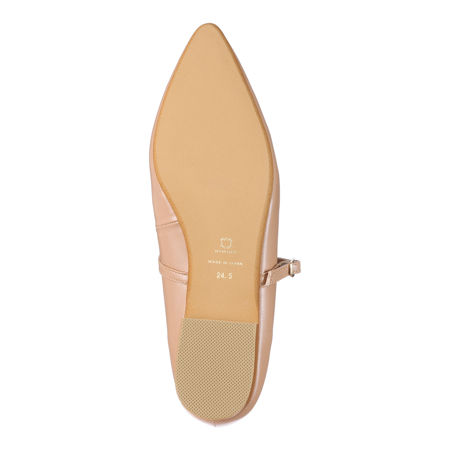 卑弥呼 本革 メリージェーン フラットパンプス